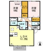 なごみ Cの間取り画像
