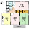 ハイカムールあすか Bの間取り画像