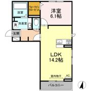 ヴィラージュの間取り画像