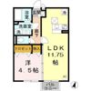 クレセントコート B棟の間取り画像