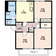 サニーハウスE Ⅰの間取り画像