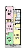 カーサ長良パークの間取り画像