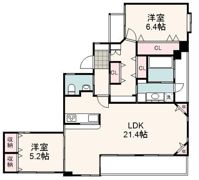 APEX南町の間取り画像