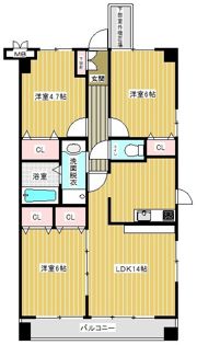 サンシャイン柏の葉の間取り画像