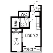 ラビスタアイワヒルズⅠの間取り画像