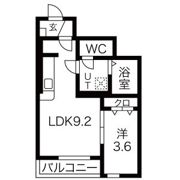 ラビスタアイワヒルズⅠの間取り画像