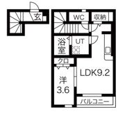 ラビスタアイワヒルズⅠの間取り画像