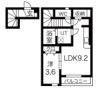 ラビスタアイワヒルズⅠの間取り画像