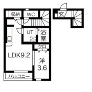 ラビスタアイワヒルズⅠの間取り画像