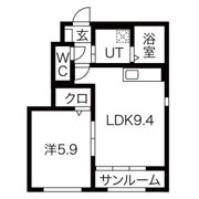 レジデンス吉岡2の間取り画像