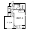 レジデンス吉岡2の間取り画像