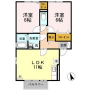 ウィルモア川口の間取り画像