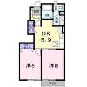 グリ－ンハイツの間取り画像