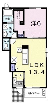 サンシャインAの間取り画像