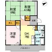 川口東マンションの間取り画像