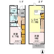 ソシアの間取り画像