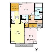フレシール Aの間取り画像