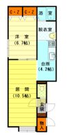CHERRY6･4の間取り画像