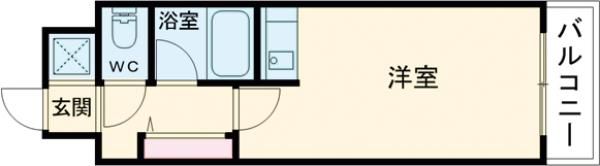 トーカンキャステール通町の間取り画像