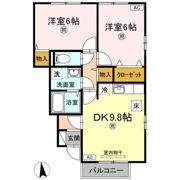 クレオ眉山の間取り画像