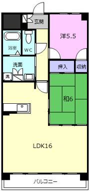 佳千ビルⅢの間取り画像
