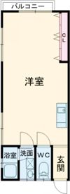 コーポ花立A棟の間取り画像