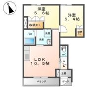 ヴィーブル ハイツBの間取り画像