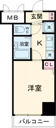 ロイヤルヒル神戸三ノ宮の間取り画像