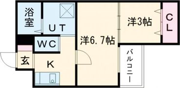 ジーイーシスの間取り画像