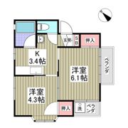 さくらハイムの間取り画像