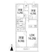 キャッスルコート鹿沢の間取り画像