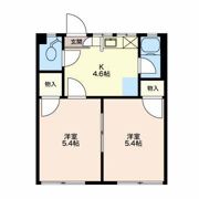 フォーブル二木の間取り画像