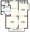 パークタウンAの間取り画像