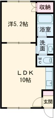 NEXTⅠの間取り画像