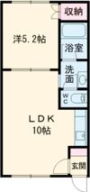 NEXTⅠの間取り画像
