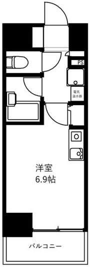 アンセラジオ新越谷の間取り画像