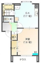 コーポすまいるの間取り画像