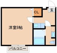 クレアフォーチュン連坊駅前の間取り画像