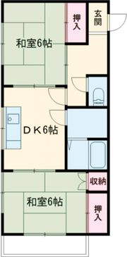 メゾンオークランドⅠの間取り画像