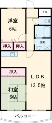 ベネッセ桂川の間取り画像
