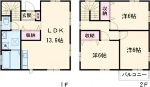 グランソフィア旭が丘の間取り画像