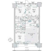 パレステージ本厚木の間取り画像