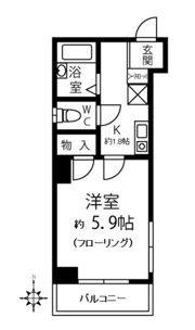 サンセリテの間取り画像