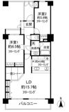 朝日八王子マンションの間取り画像