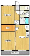 サンライズ若葉の間取り画像