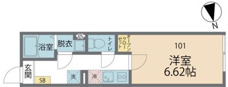 カインドネス玉川学園の間取り画像