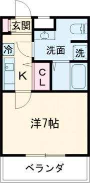 CREA児玉の間取り画像