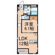 LUCE Ⅱの間取り画像