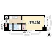 現代ハウス新栄の間取り画像