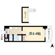 現代ハウス新栄の間取り画像